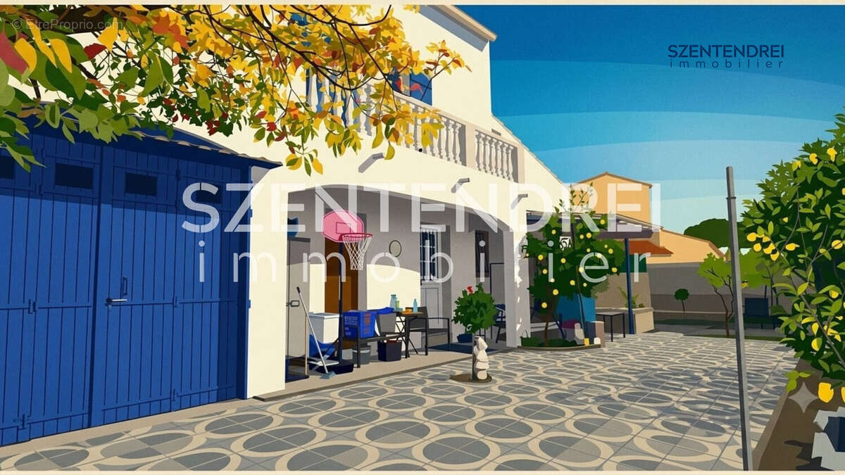 À vendre Maison T6 avec garage Lunel Nord  - Maison à LUNEL