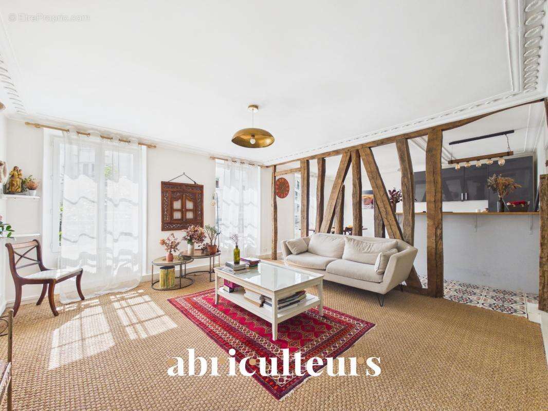 Appartement traversant en vente à Paris 18ème, limite Batignolles (75018) - photo 5