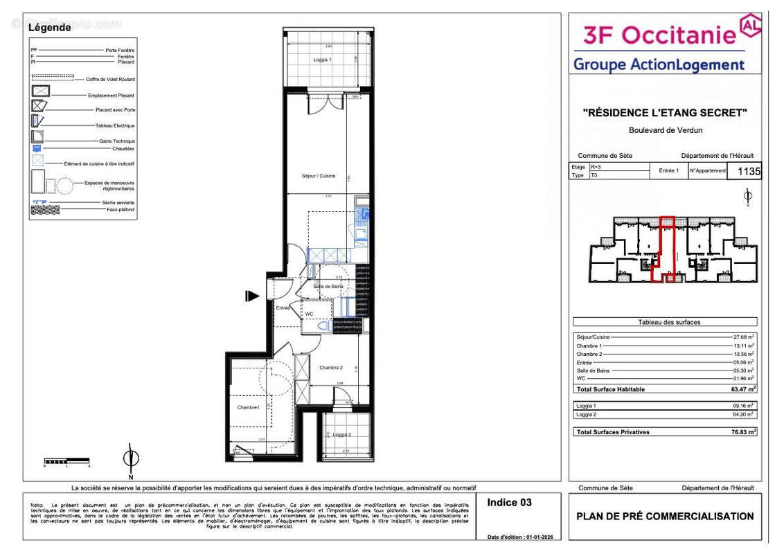 Appartement à SETE