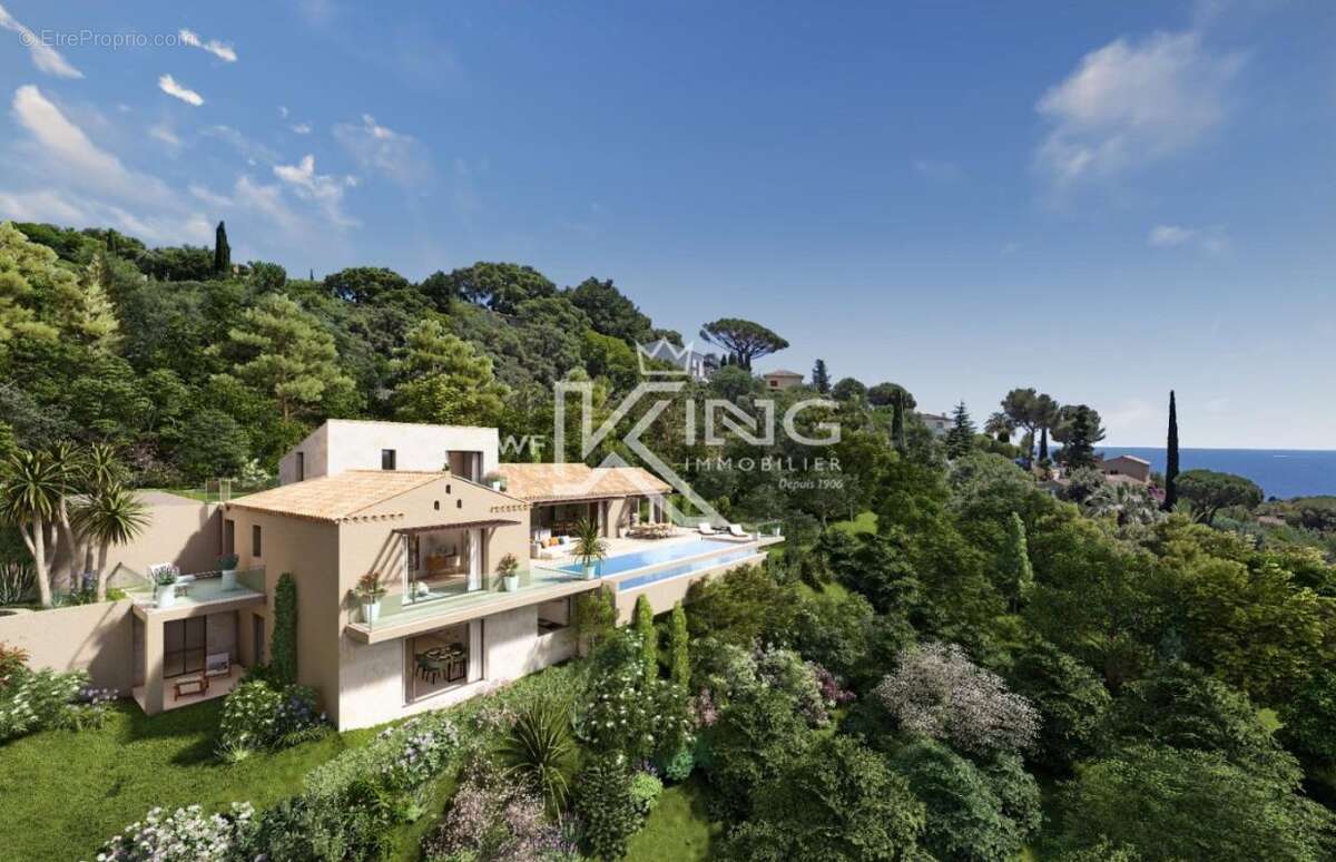 Les issambres – vue mer  projet de villa contemporaine avec permis accordé - photo 5
