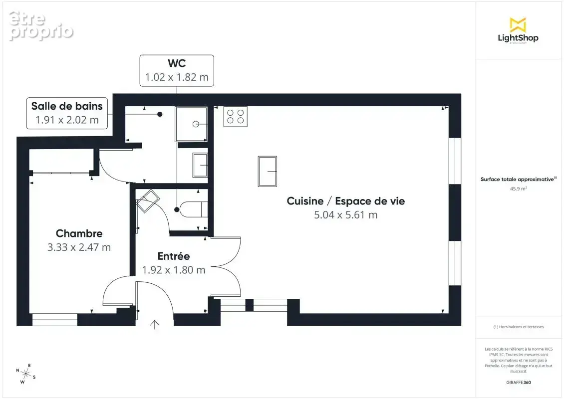 Ravissant 2 pièces de 46 m² - Calme et DPE D  - Profession libérale - Carré Vauban - Paris 7ème - photo 3