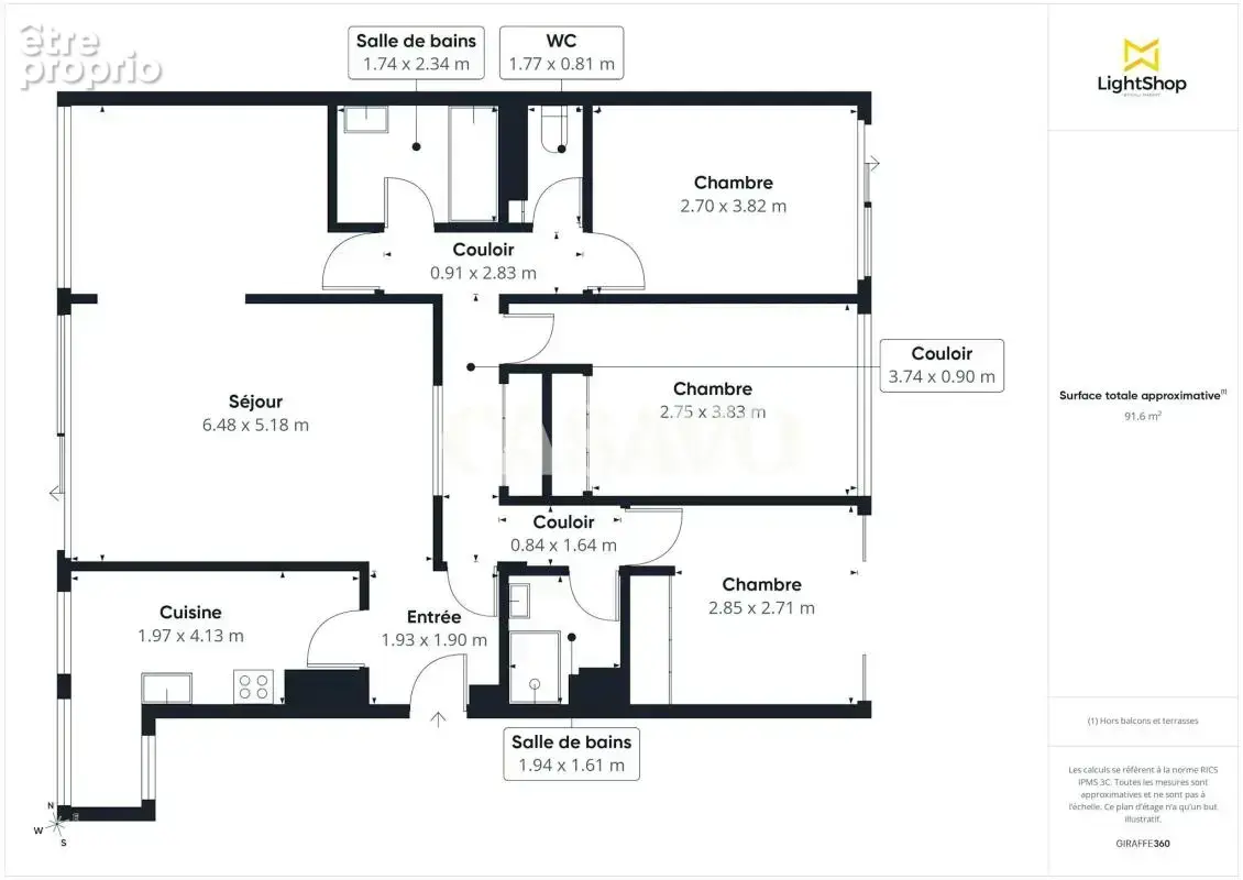 Vente Appartement 5 pièces de 92m² - 92380 Garches - photo 16