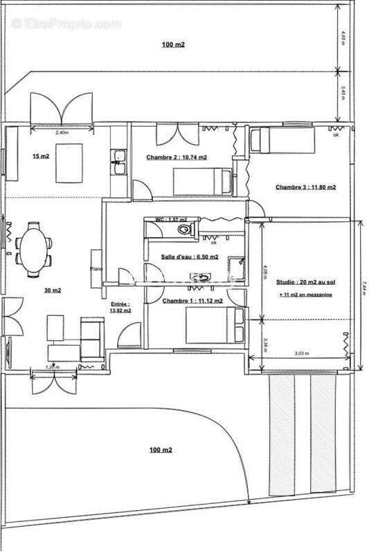 Maison à SAINT-XANDRE