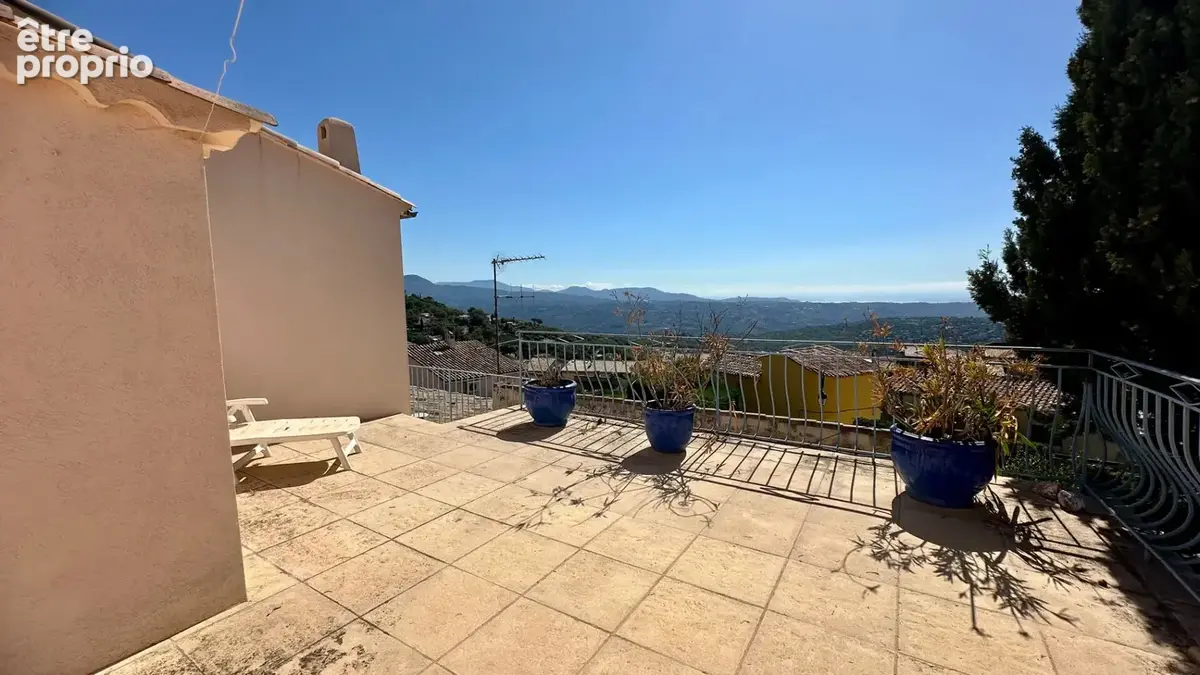 Saint Jeannet  Maison de village 3P Jardin, terrasse et vue Mer - photo 8