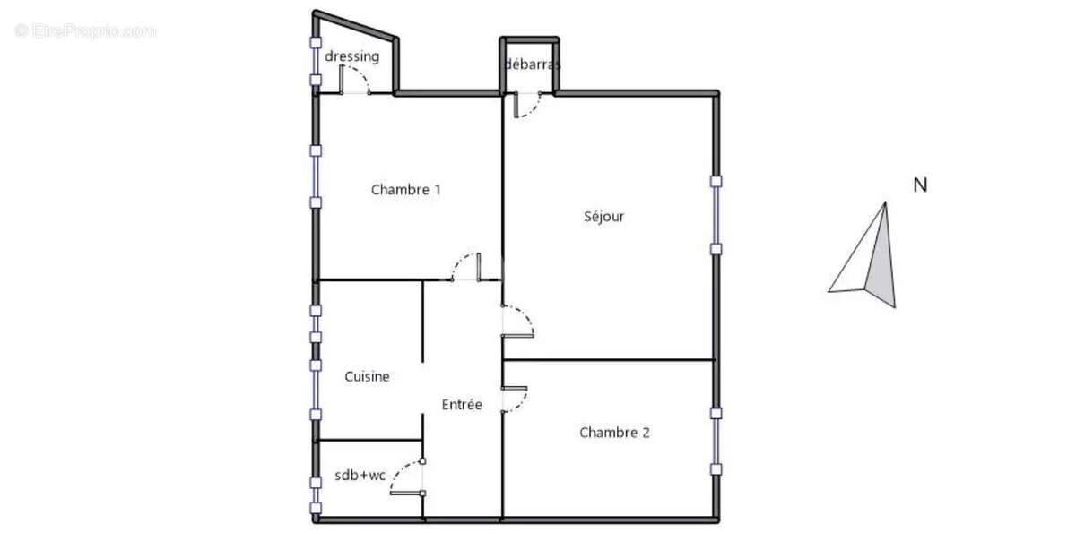Appartement à COURBEVOIE