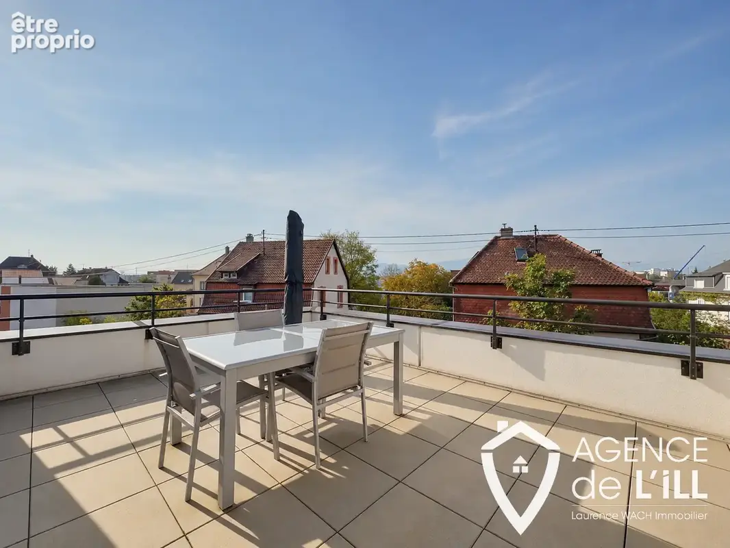 Appartement 3 pièces de 80,17 m2 avec terrasse, balcon, double garage et cave à sélestat - photo 1