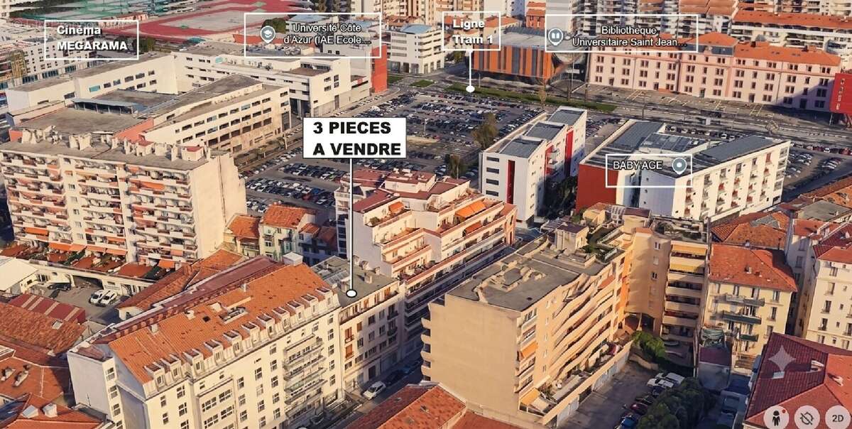 Appartement 51 m² à Nice  - photo 2