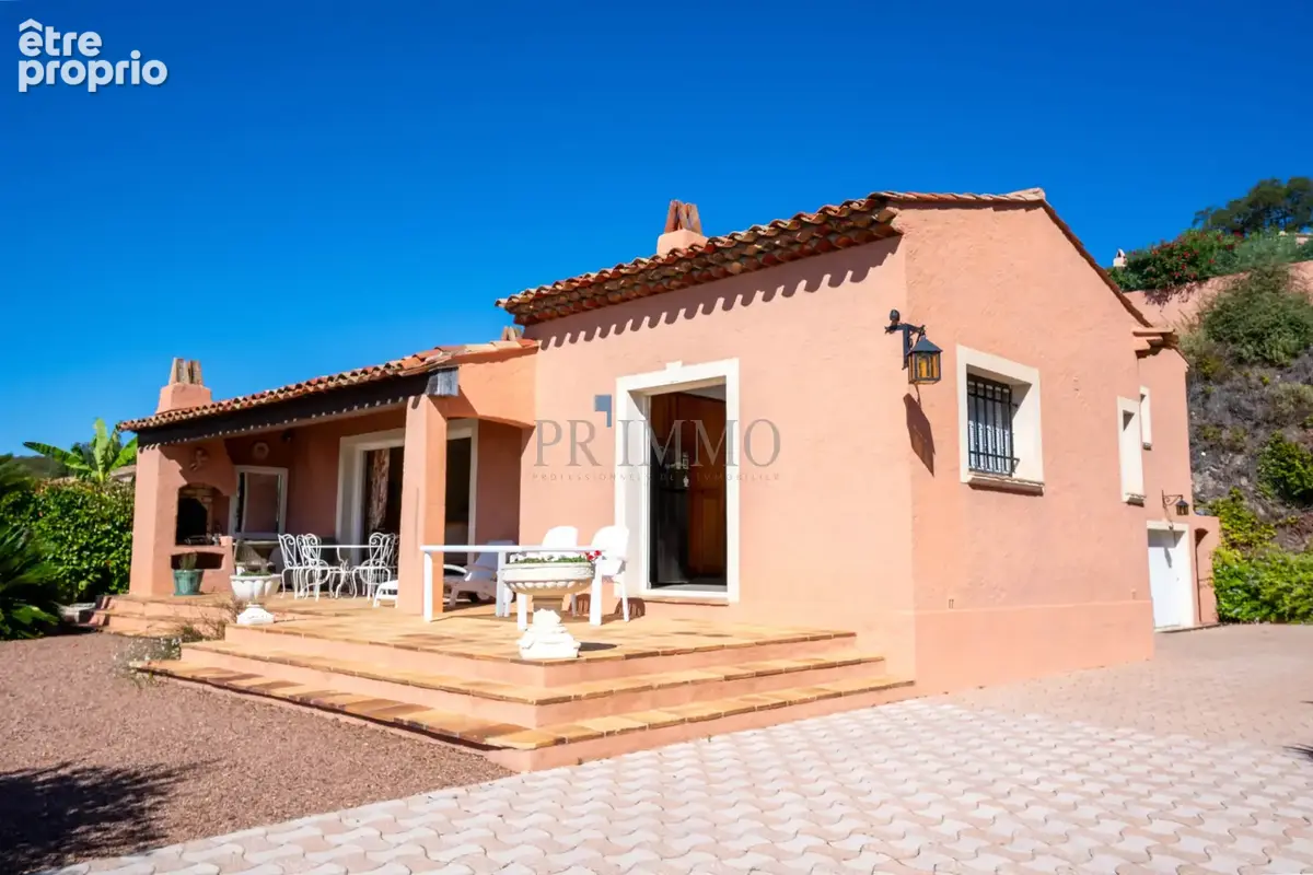 Agay villa 3 chambres garage vue mer - photo 36