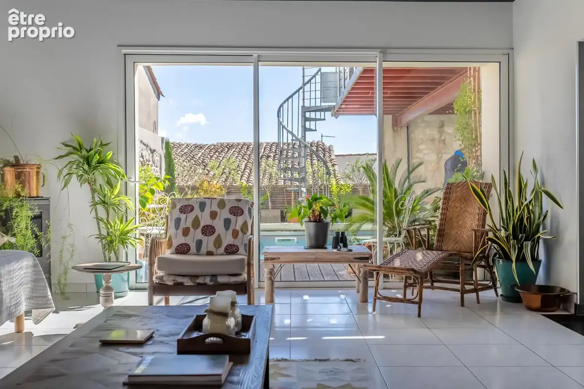 Maison de village avec jardin, piscine, garage et atelier - photo 35