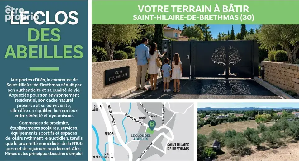 Terrain 500 m² à Saint-Hilaire-De-Brethmas  - photo 4