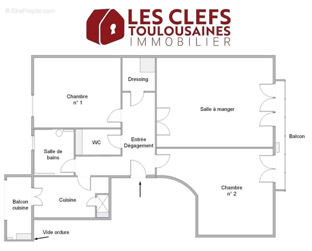 Appartement à TOULOUSE