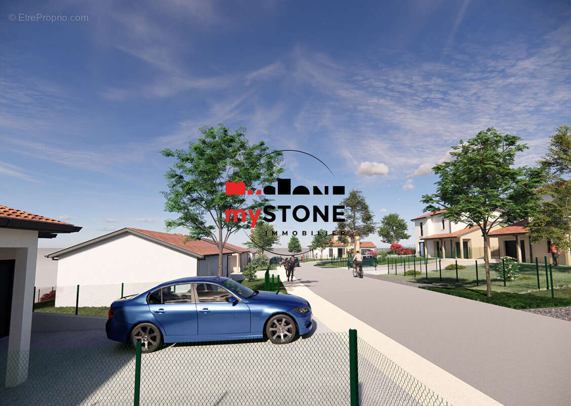 GUÉREINS - Villa 4 pièce(s) 90.62 m2 sur terrain de 500m² avec garage - photo 3