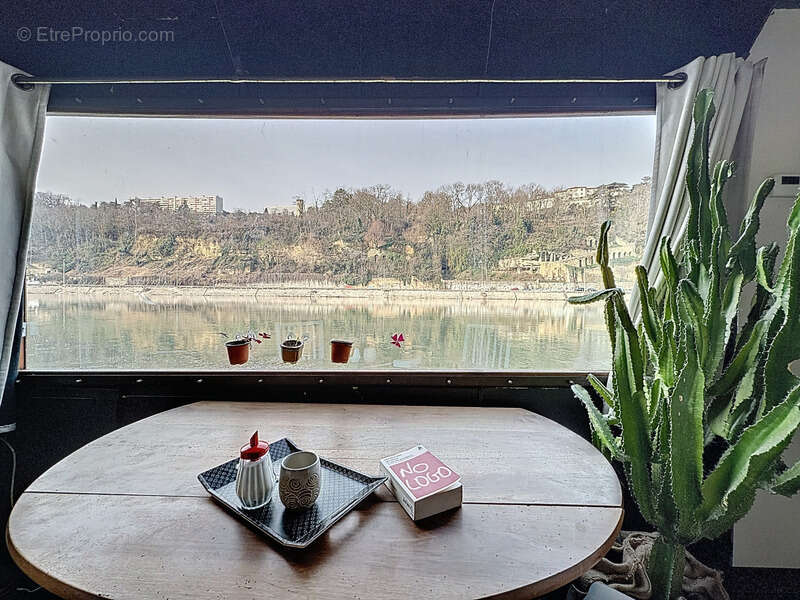 A 15 mn de Perrache - Au calme - Péniche habitation + studio / 170 m² avec vue exceptionnelle - photo 12