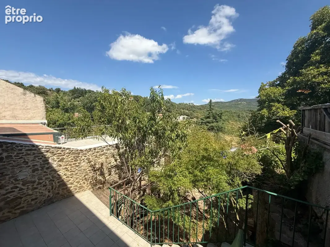 Maison de village en pierre avec Jardin et vue panoramique   Soumont (34700) - photo 9