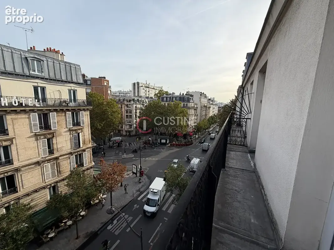 Balcon filant/ vue degagee / jules joffrin - marcadet - photo 2