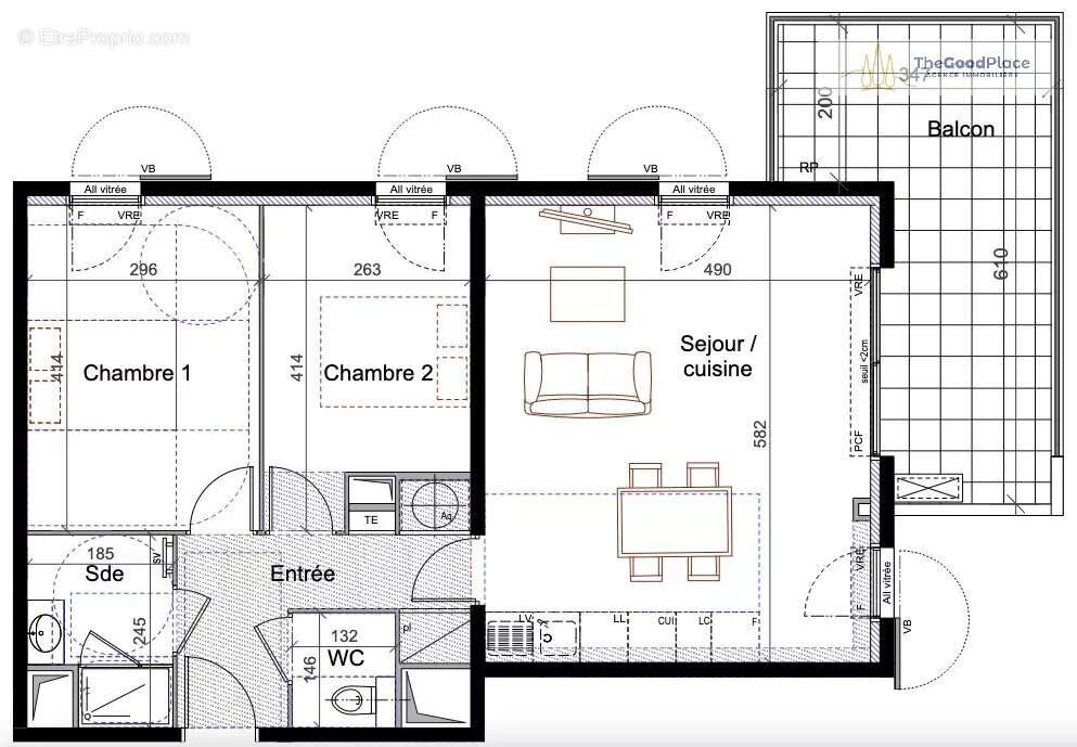 Appartement à LA CIOTAT