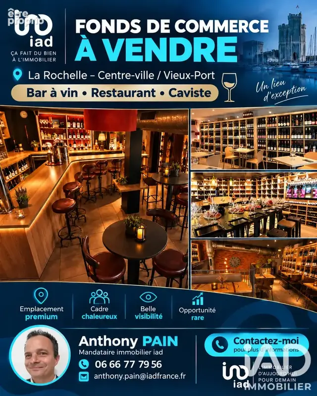Photo 1 - Commerce à LA ROCHELLE