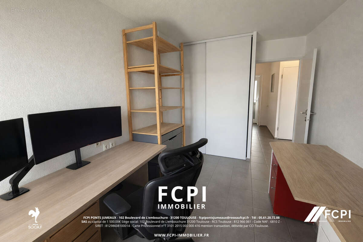 Appartement trois pièces 65 m2 - CUGNAUX - photo 8