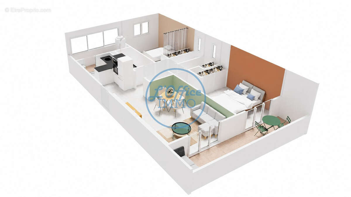 Appartement 57 m² à La Valette-Du-Var  - photo 5