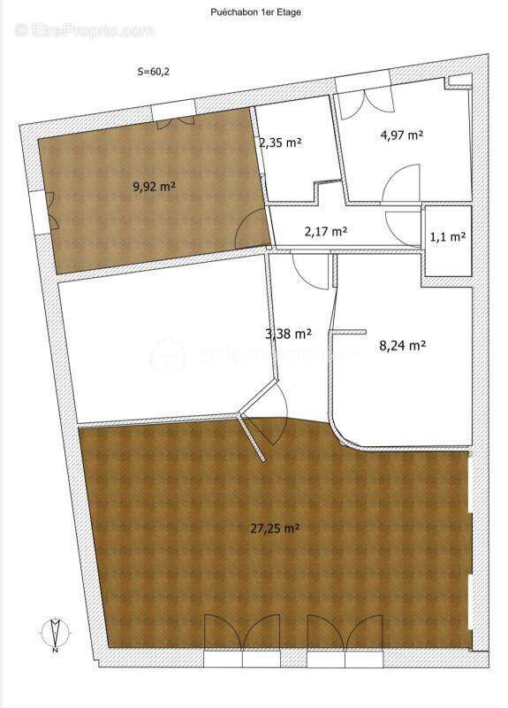 Immeuble de rapport – 2 appartements + Local commercial – Rentabilité estimée ≈ 9 % - photo 11