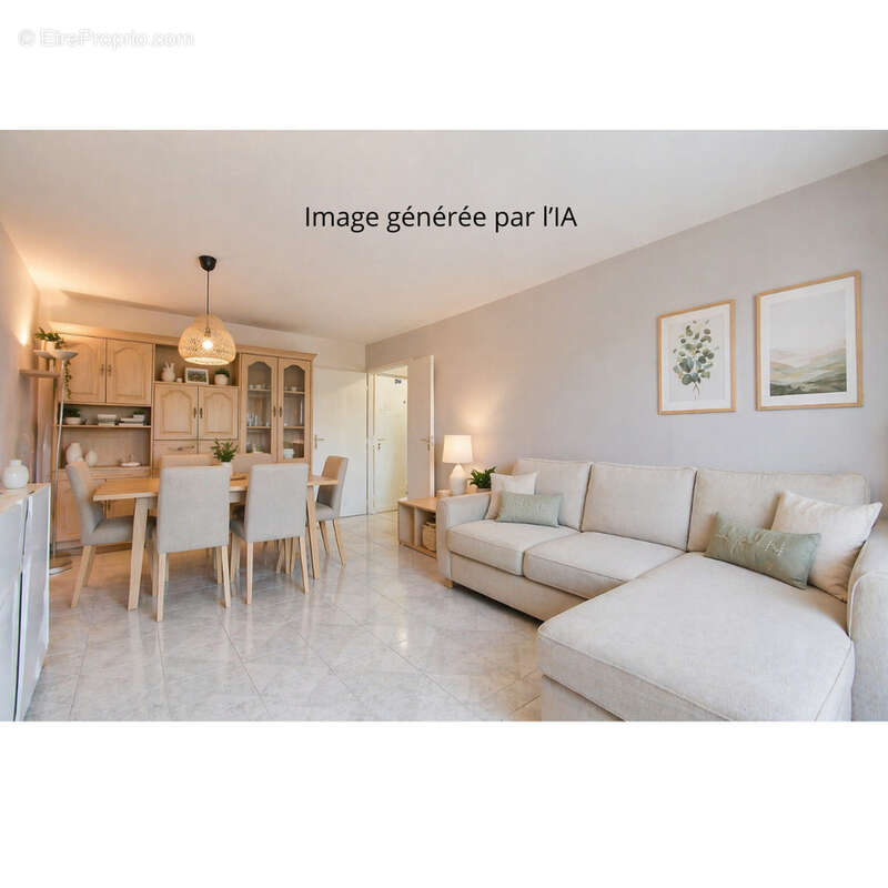 Nice - lanterne - appartement - 4 pieces -  75,5 m2 - vue mer - photo 4