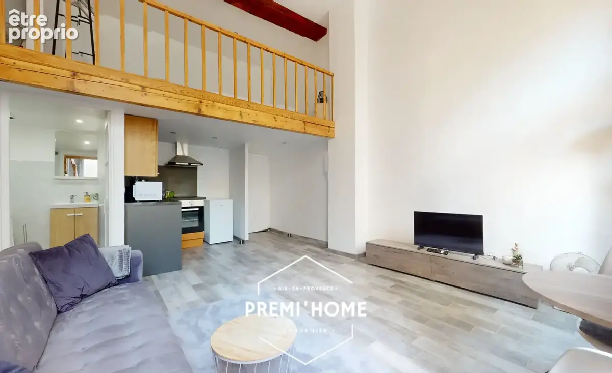 A vendre t1/2 renove centre ville aix en provence - photo 5