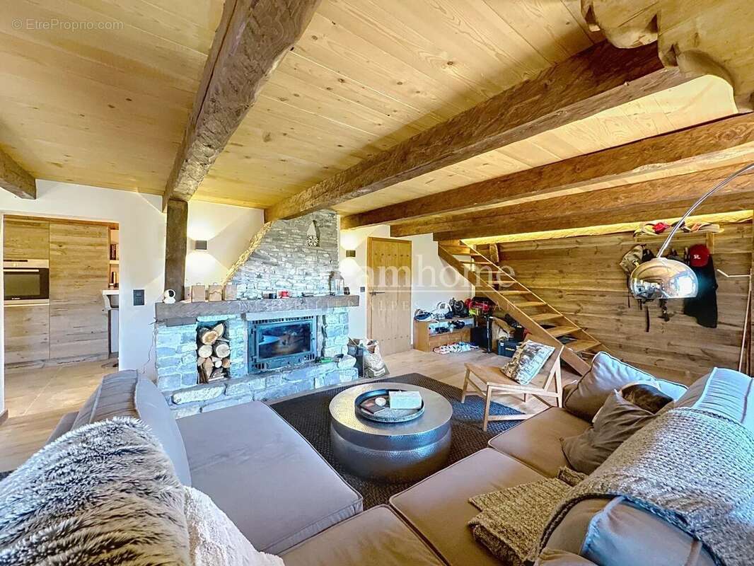 Rare ! exclusivite : chalet d alpage vue mont blanc sur les hauteurs de saint nicolas la chapelle (73590) - photo 5
