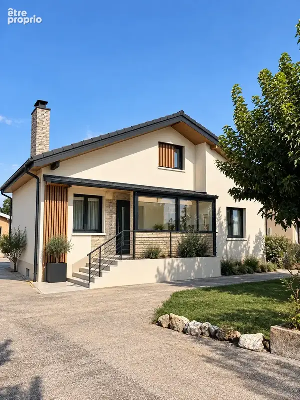 Maison à rénover 92 m2 avec terrain, sous-sol et garage   Pizançon, Chatuzange-le-Goubet - photo 2
