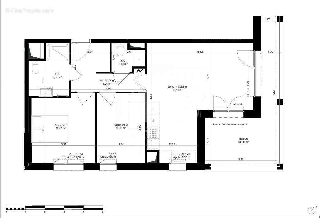 Appartement à LORIENT
