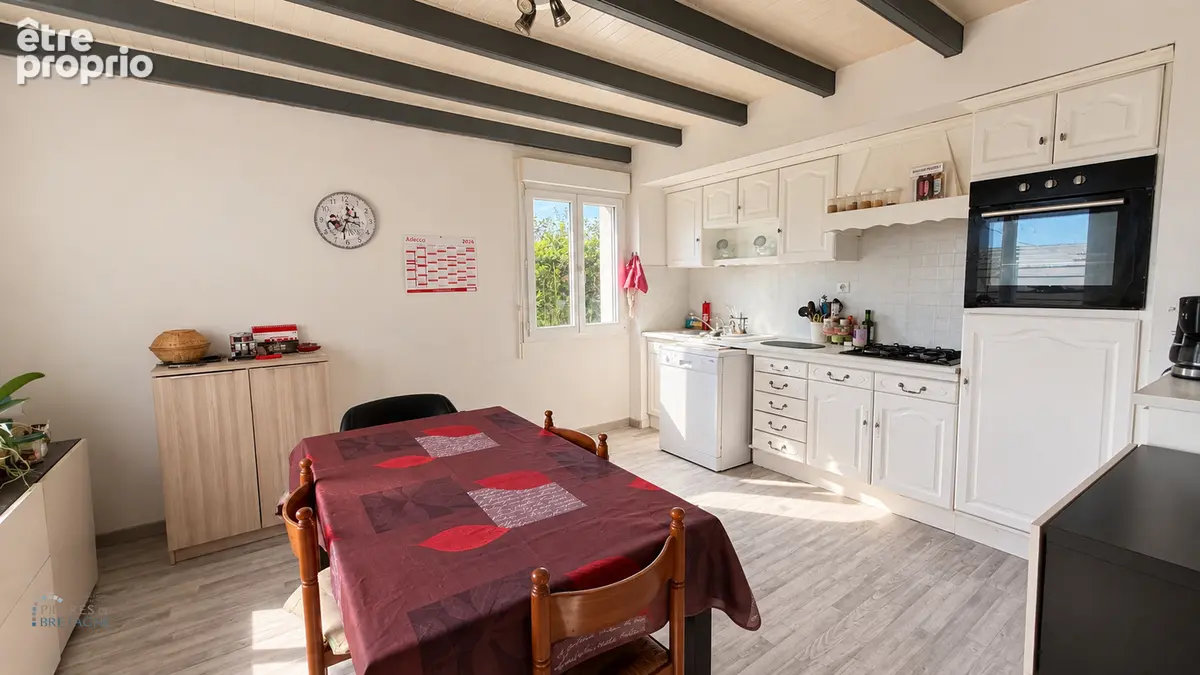 Maison néo-bretonne - 90 m2 - terrain de 846 m2 - LANILDUT - photo 6