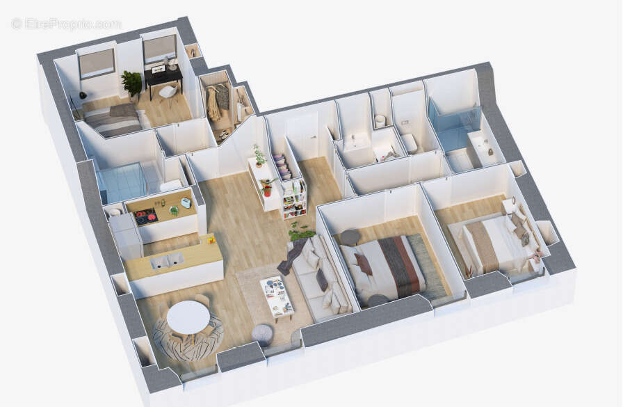 Appartement T4, 94,5 m2 centre de Bagnères de Luchon - photo 8