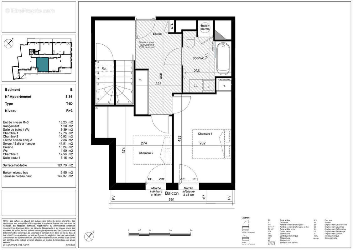 Appartement à TOULOUSE