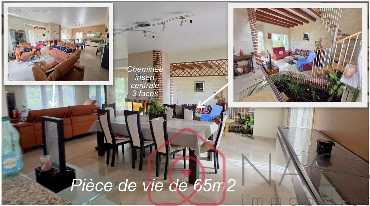 Ingré maison atypique d'architecte 203m2 sur 1600m2 - photo 2