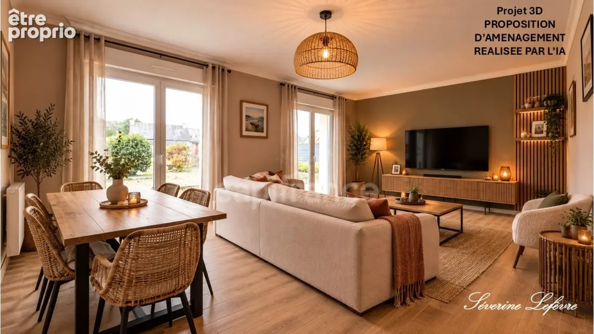 À Trégunc, une maison familiale aux beaux volumes, à deux pas du littoral ! - photo 7