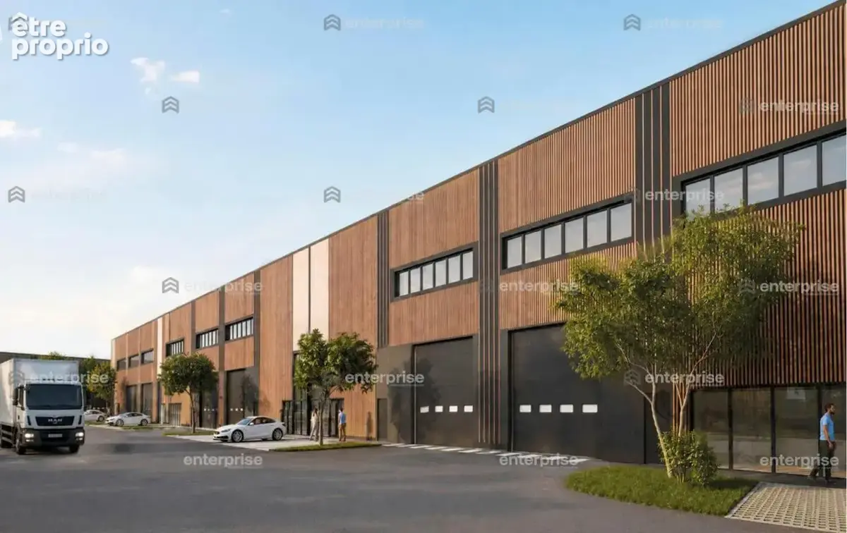 Crépy-en-valois – cellules d’activités à vendre 293 m2 à 608 m2 - photo 2