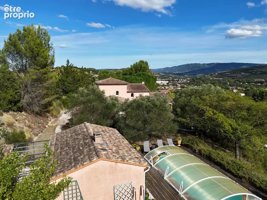 Élégante villa avec vues panoramiques, piscine et jardin méditerranéen – Limoux - photo 18