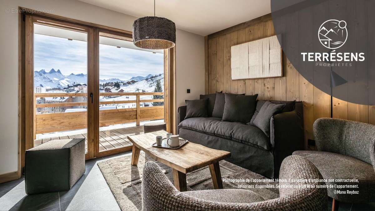 Appartement t2 - résidence le caprice blanc à la toussuire - photo 6