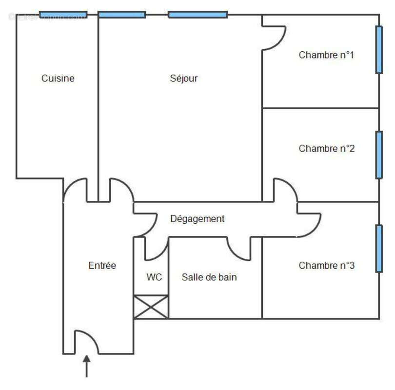 Appartement à PARIS-13E