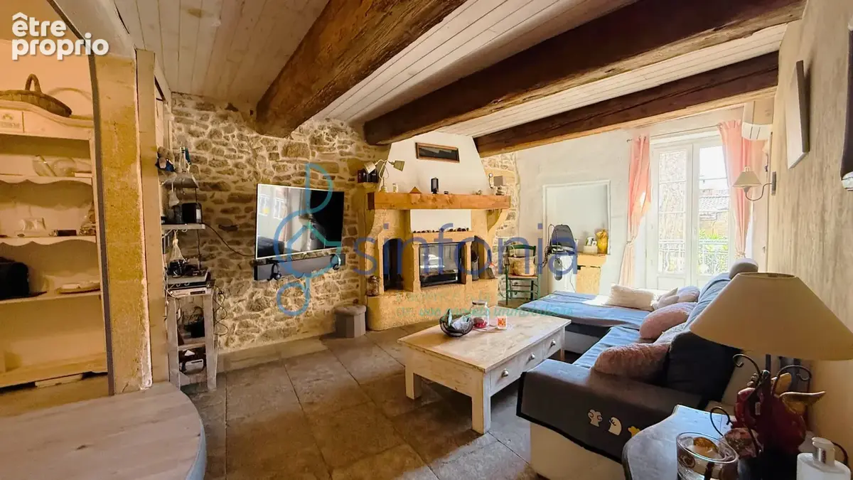 Vente maison de village entre nîmes, avignon, uzès - photo 3