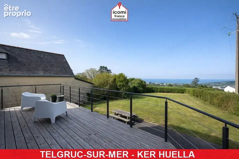Finistere - telgruc-sur-mer (29560) - a vendre - maison 124 m2 carrez (164 m2 utiles) - 3 chambres ( 6 possibles)  - vue mer - j - photo 5