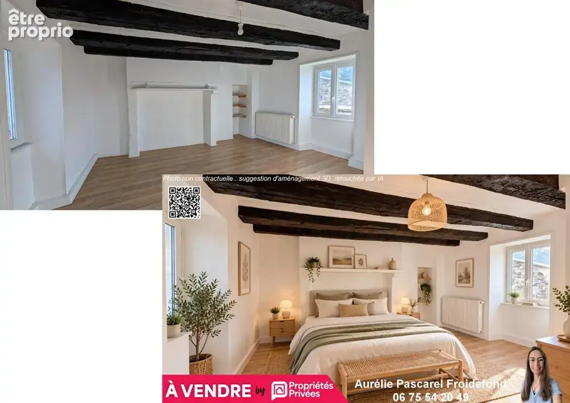 169 900 Euros - Exclusivité // Maison de village en pierre de pays de 90m² avec dépendances et Jardin -  à 10 min Brive - Malemo - photo 2