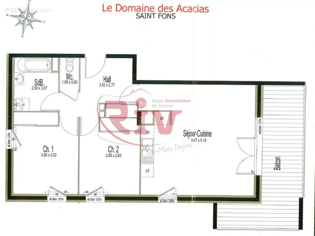 Appartement à SAINT-FONS