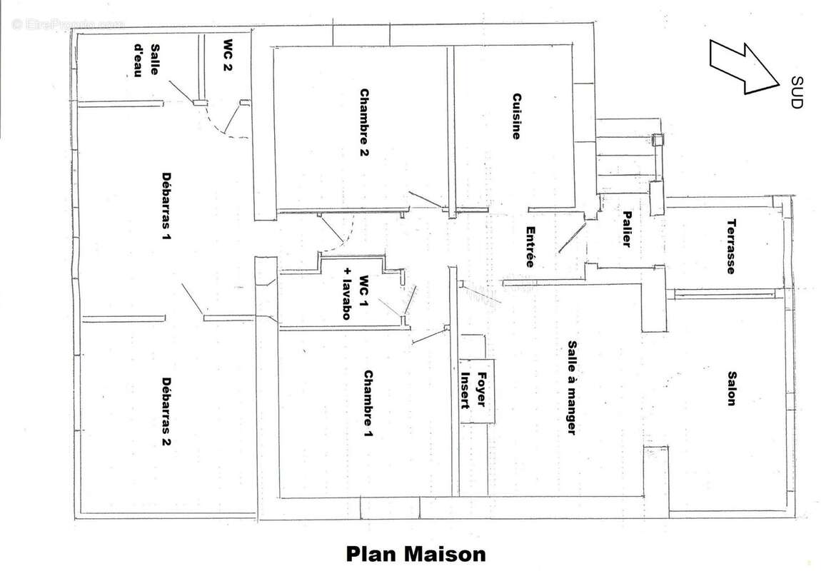Plan Maison - Maison à SIX-FOURS-LES-PLAGES