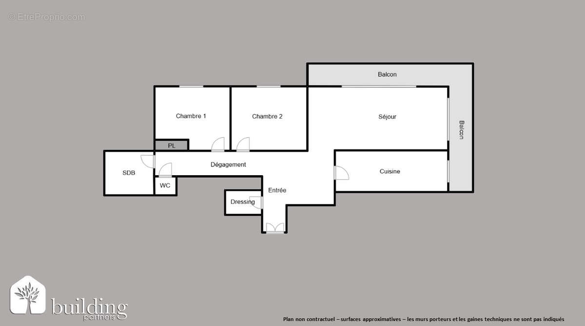 Appartement à COURBEVOIE