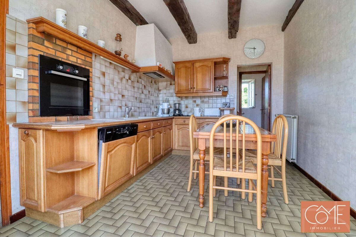 À vendre - saint-ouen-des-alleux (35140) - longère en pierre - 116 m² habitables - 3 chambres - terrain de plus d'1 hectare - ga - photo 5