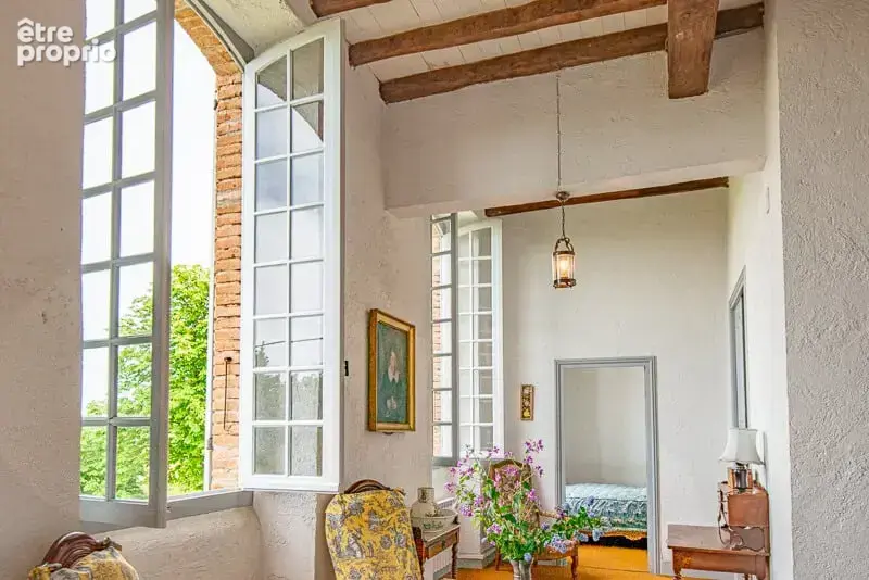 CHATEAU de famille du 17e siècle en très bon état à vendre à GIBEL - photo 12