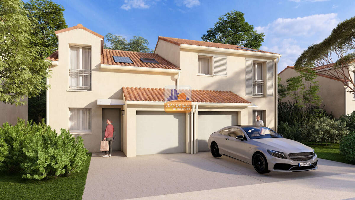 Port st pere - bourg - maison neuve 3 ch + jardin - photo 3