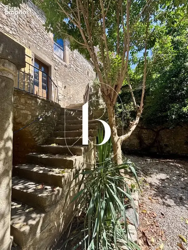 Mas en pierres traditionnelles avec cour et terrasse arborée - photo 8
