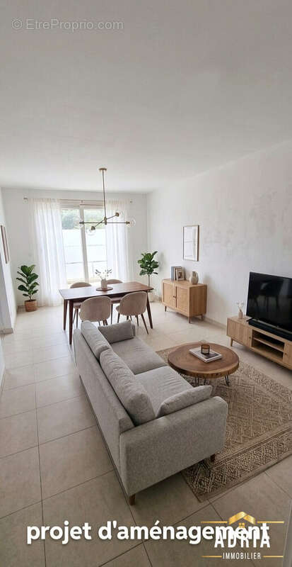 Projet aménagement salon séjour - Maison à MOULINS-LES-METZ