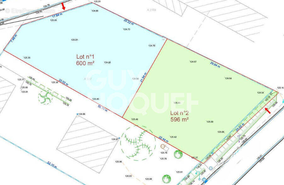 Terrain à SAINT-SAUVEUR
